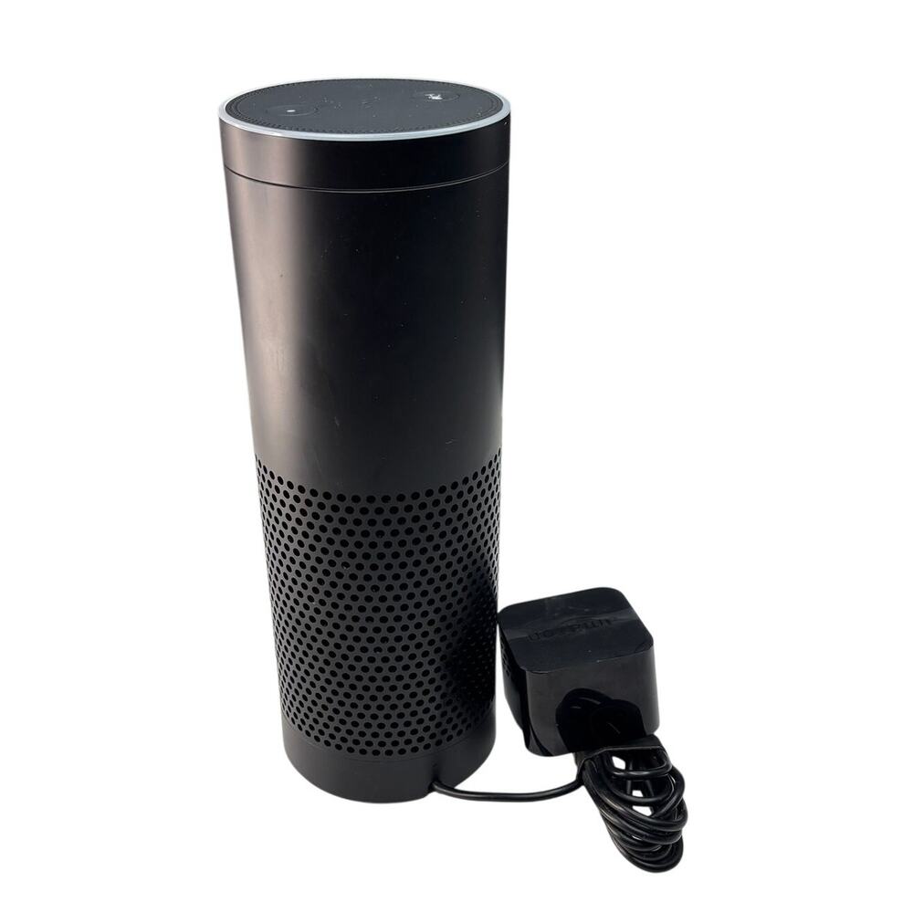 Amazon Echo Black Tower SK705DI 1st Generation Alexa Smart Speaker Tested Reset - Picture 3 of 8